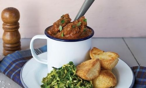 Beef Goulash With Buttered Cabbage